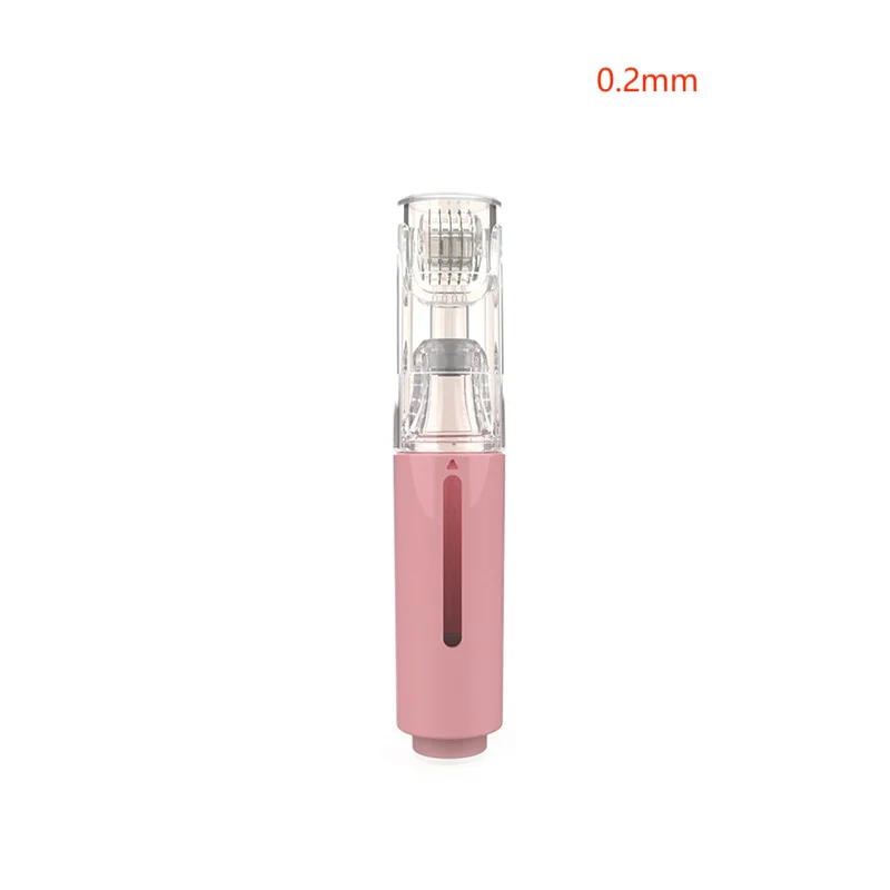 Women Facial Lip Derma Roller Professional Skincare Tools,Titanium Micro Needles Roller For Beard&Hair Growth,Serum Applicator