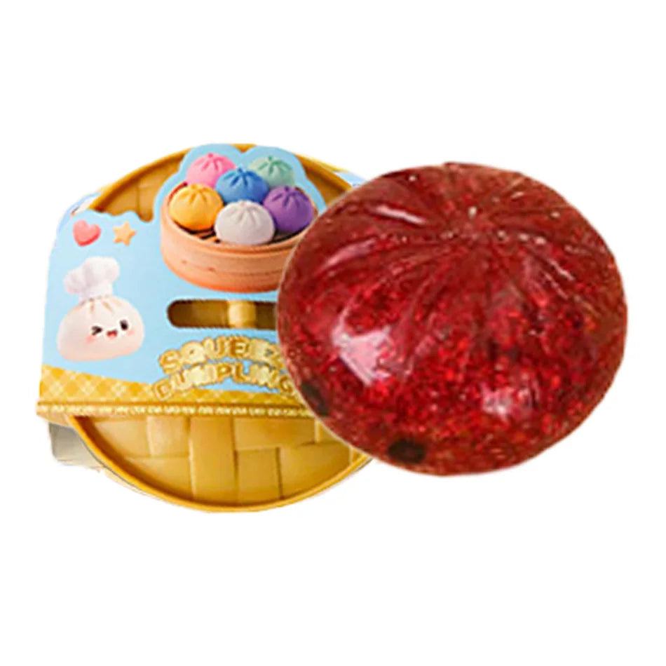 Dumpling Squishy Mysteries Dumplings Stress Relief Fidget Toys Home Office Desk Accessories Party Gift Mystery Dumpling Squishy