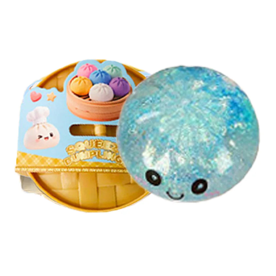Dumpling Squishy Mysteries Dumplings Stress Relief Fidget Toys Home Office Desk Accessories Party Gift Mystery Dumpling Squishy