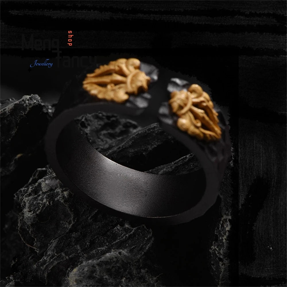 Retro Vajra Ring Couple Ring Accessories, Suitable For Both Men And Women, Adjustable Fashion Jewelry Best Selling Exquisite