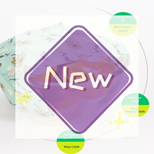 3sheets Beeswax Food Wrap Roll Reusable Beeswax Eco-Friendly Sustainable Food Storage Wrap For Sandwich Cheese Fruit Bread Snack