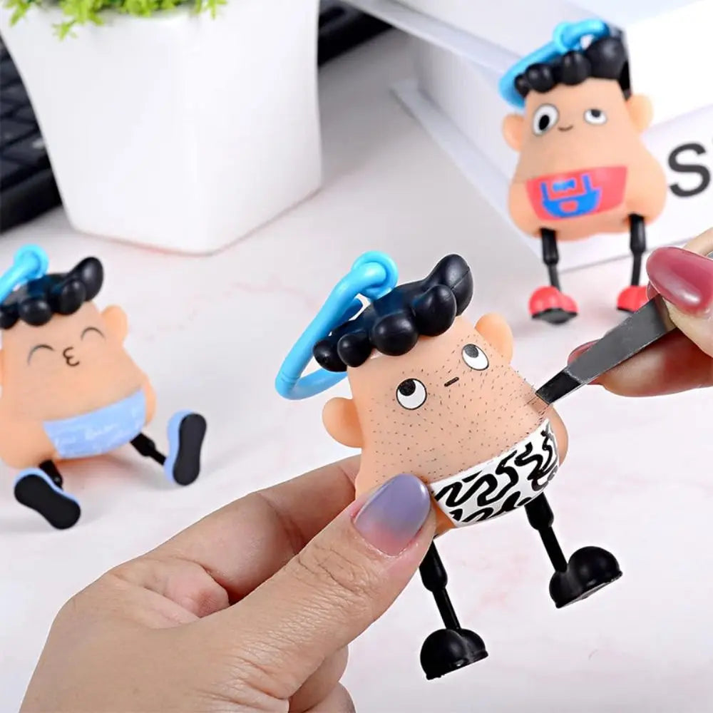New Pimple Anti Stress Toy Pull Beard Blackhead Toy Twelve Constellations Funy Fidget Toys Polyester Fiber Novelty Plucking Toys