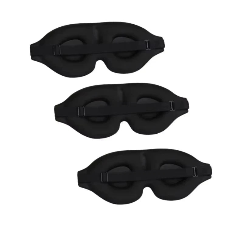 3D Sleep Mask Contoured Cup Blindfold Concave Molded Night Eye Mask Block Out Light with Women Men