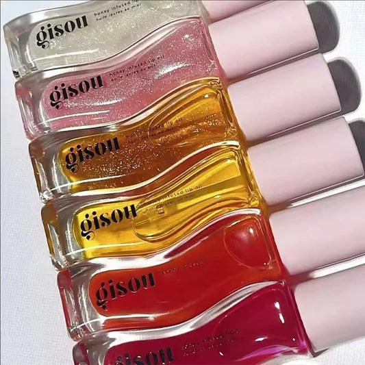 Gisou INS Popular Moisturizing Lip Balm Original Lip Oil Care The Lips Benetitnt For Lips Plumping Exfoliating Plumping Gloss