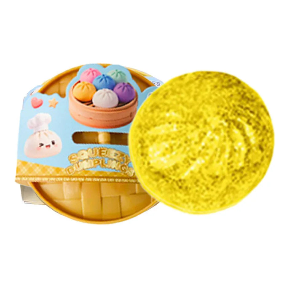Dumpling Squishy Mysteries Dumplings Stress Relief Fidget Toys Home Office Desk Accessories Party Gift Mystery Dumpling Squishy