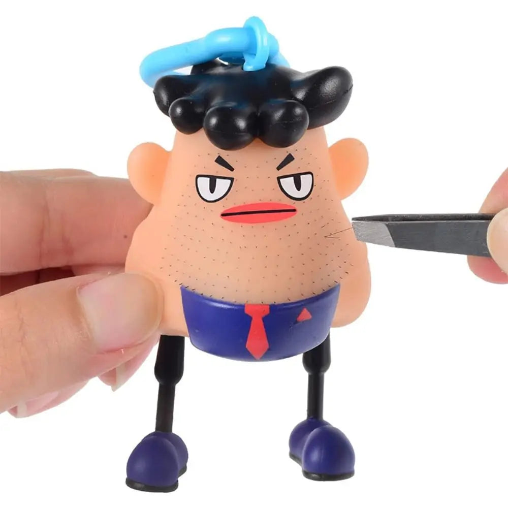 New Pimple Anti Stress Toy Pull Beard Blackhead Toy Twelve Constellations Funy Fidget Toys Polyester Fiber Novelty Plucking Toys