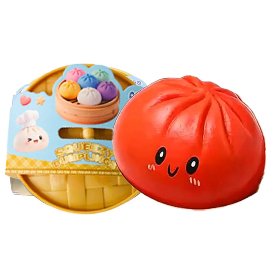 Dumpling Squishy Mysteries Dumplings Stress Relief Fidget Toys Home Office Desk Accessories Party Gift Mystery Dumpling Squishy