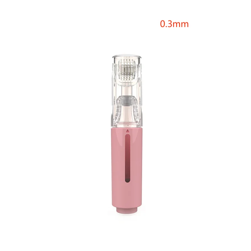 Women Facial Lip Derma Roller Professional Skincare Tools,Titanium Micro Needles Roller For Beard&Hair Growth,Serum Applicator