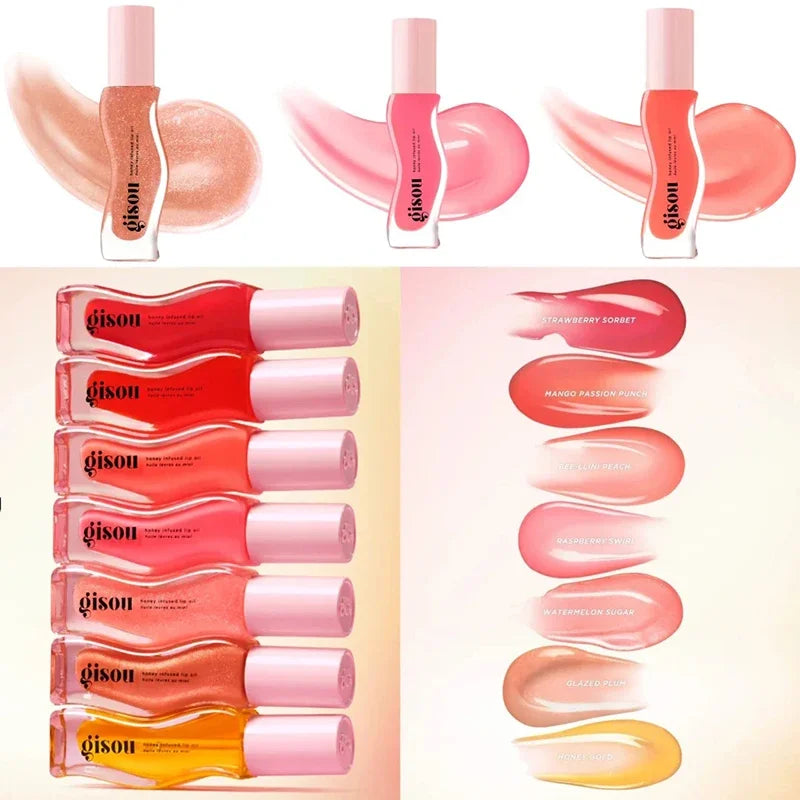 Gisou INS Popular Moisturizing Lip Balm Original Lip Oil Care The Lips Benetitnt For Lips Plumping Exfoliating Plumping Gloss