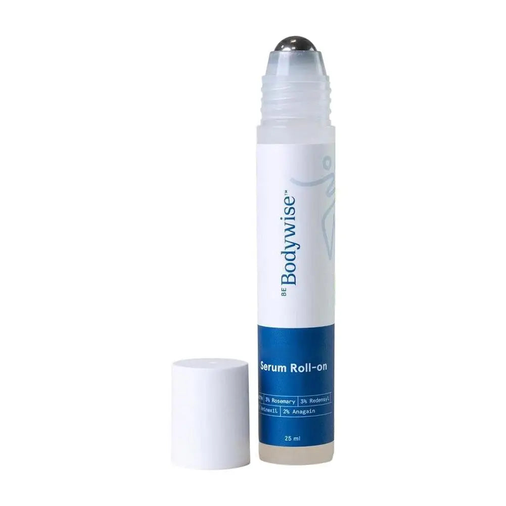 Bodywise Rollerball Nourishing Hair Essence Refreshing Anti-Frizz Hair Serum Long-lasting Oil Control Natural Formula Hair Care