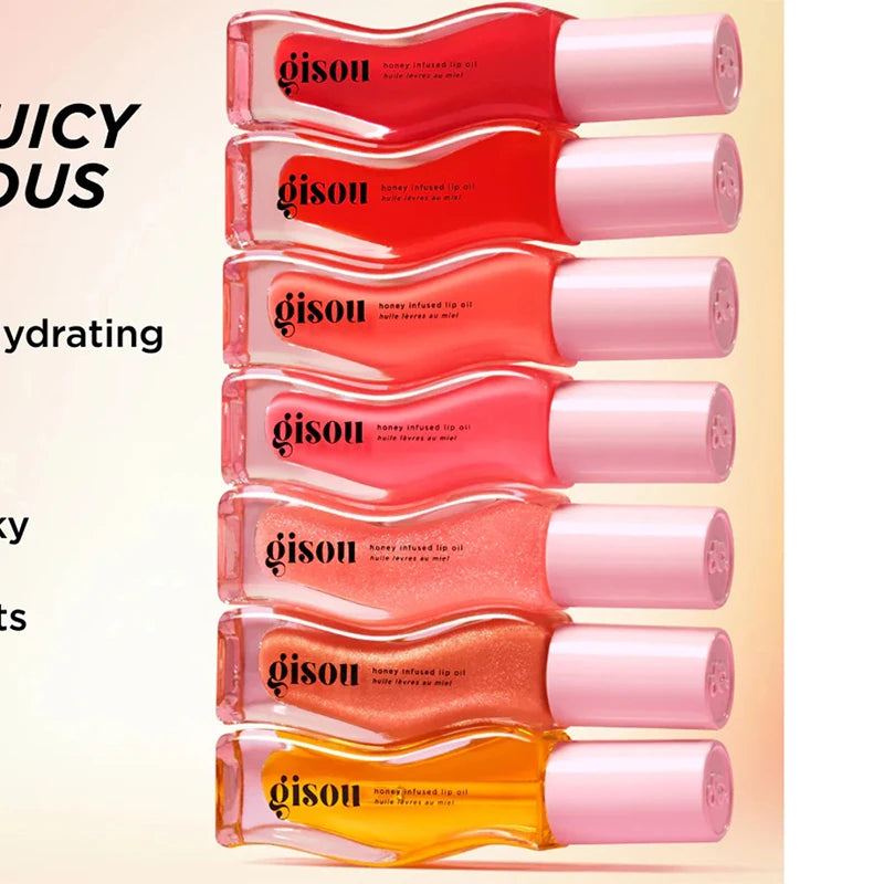 Gisou INS Popular Moisturizing Lip Balm Original Lip Oil Care The Lips Benetitnt For Lips Plumping Exfoliating Plumping Gloss