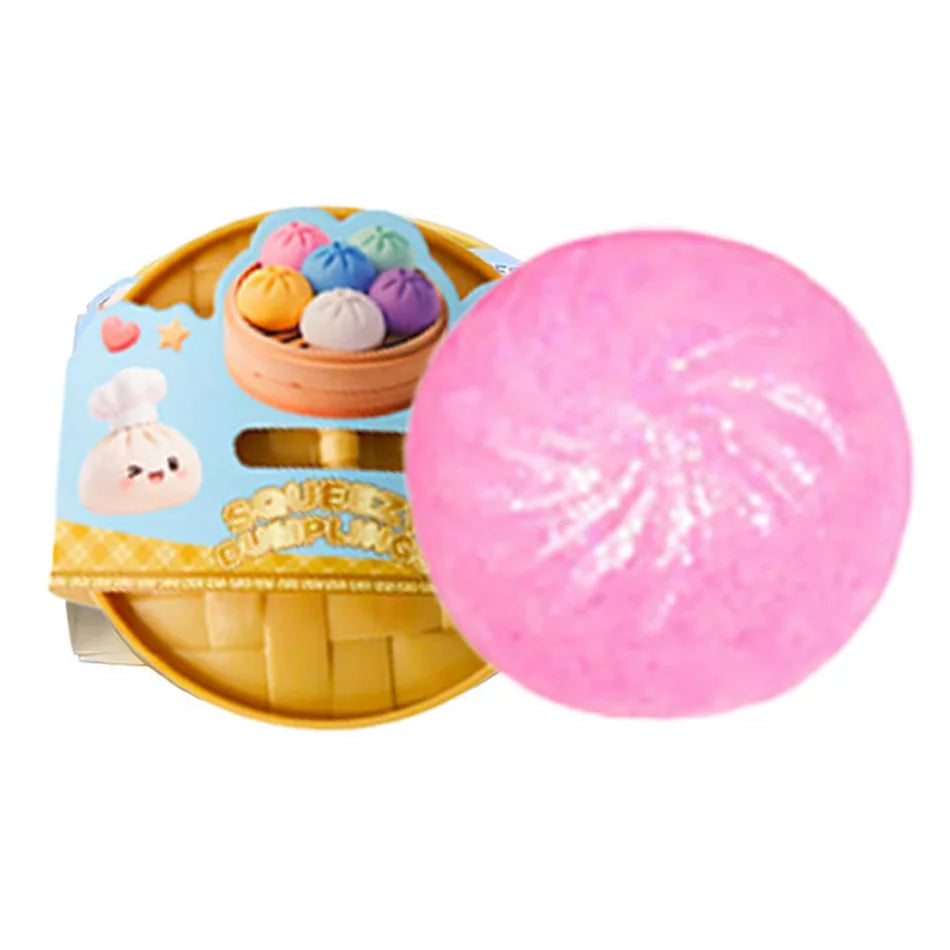 Dumpling Squishy Mysteries Dumplings Stress Relief Fidget Toys Home Office Desk Accessories Party Gift Mystery Dumpling Squishy